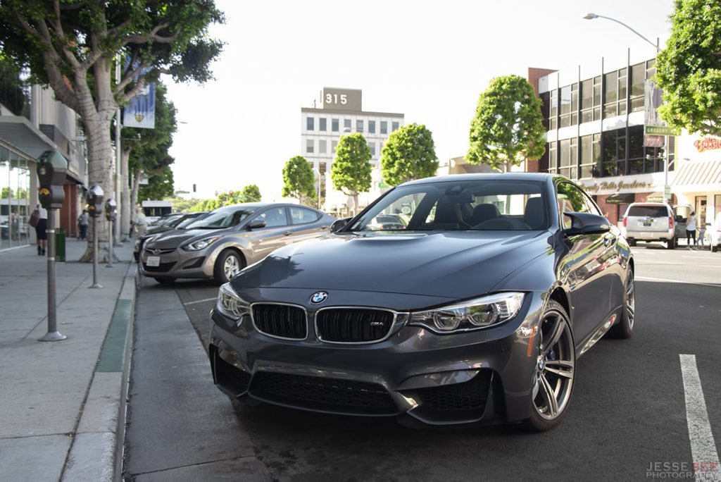 The BMW M4. The BMW M4.